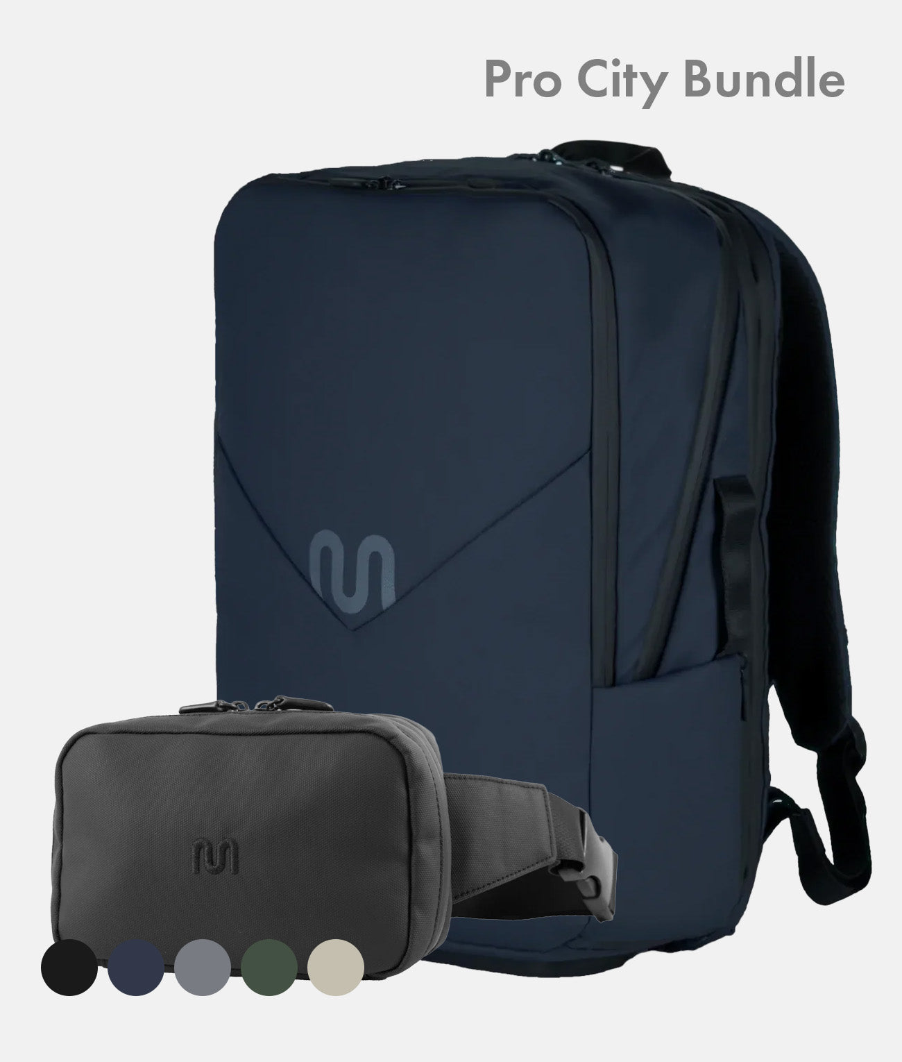 Pro City Bundle – Backpack Pro 2 + Hip Bag Pro
